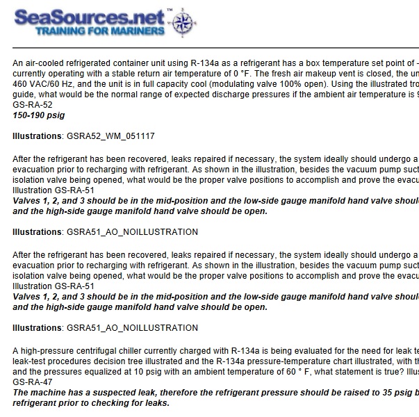 Creating A Studyguide With SeaSources - SeaSources.net, Training For ...